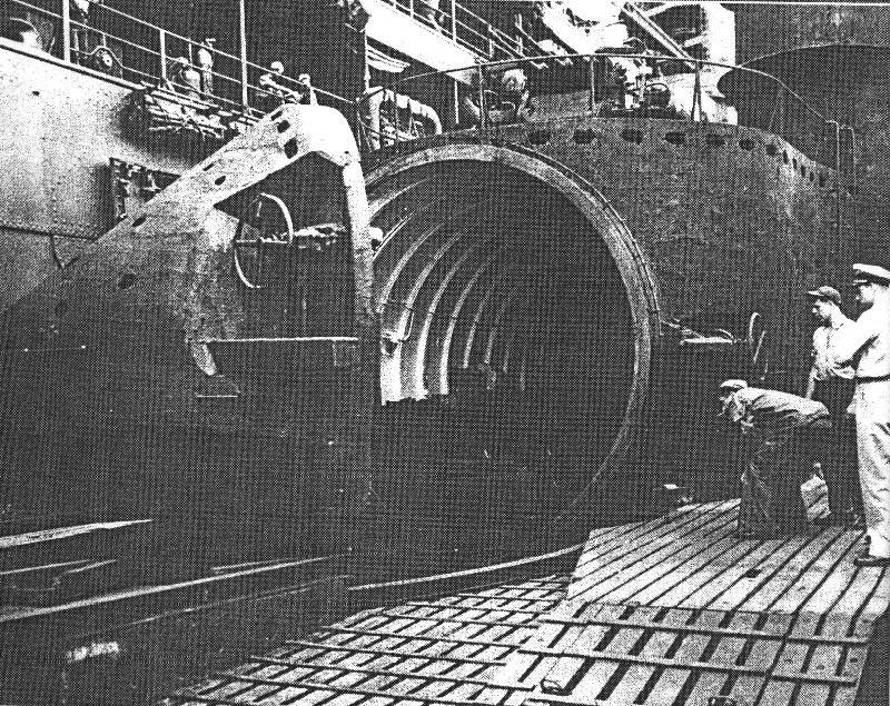 日本造过的全球最大潜艇被发现